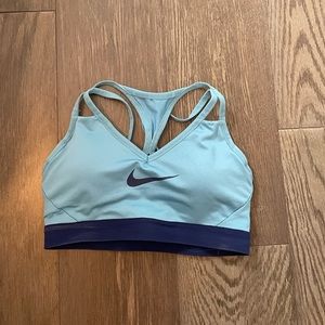 NIKE BLUE SPORTS BRA 💙💙💙 in perfect condition!!